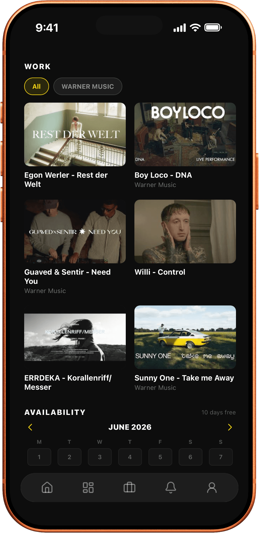 Crea app: Portfolio